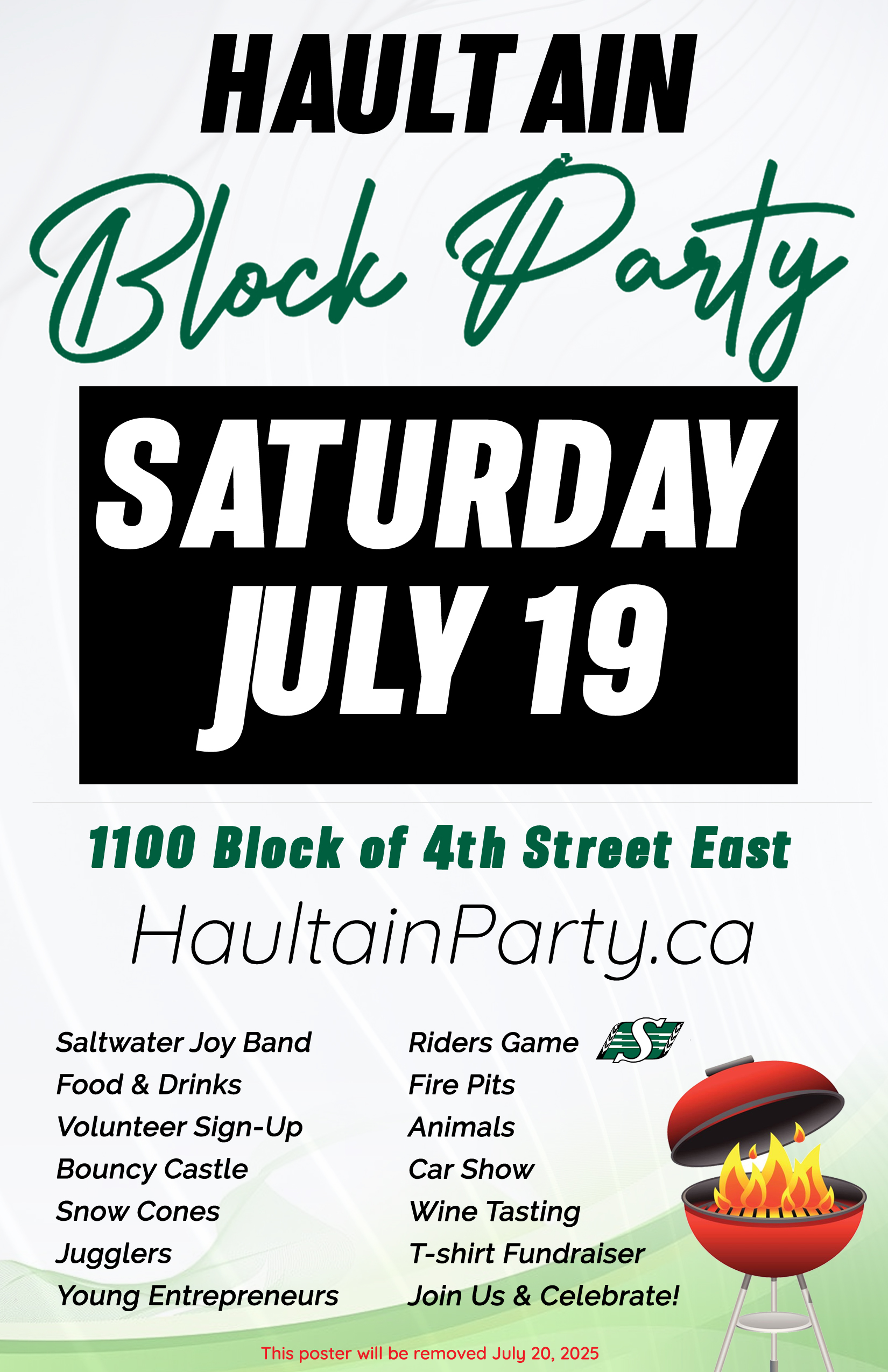 Block Party Poster 2025